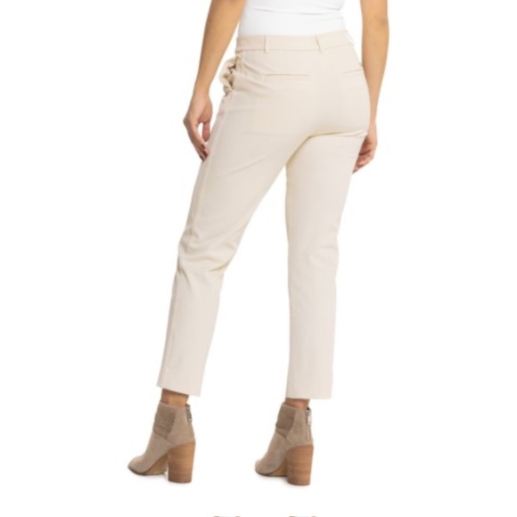 G/FORE women’s Luxe Stretch Twill Golf Pants beige tan Straight Leg - Picture 2 of 12